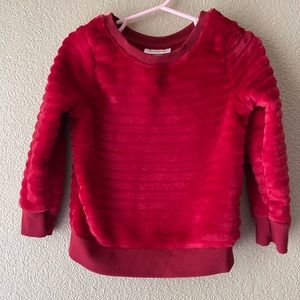 Fuzzy soft cat & Jack sweater